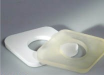 Pad cleaner with Round Hole (White and Transparent)